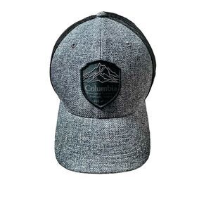 Columbia Black Grey Mesh Baseball Cap